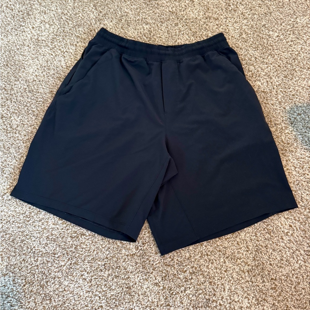 LIKE NEW WORN ONCE! Men’s Large Lululemon Pacebreaker LL Shorts. 9” Length